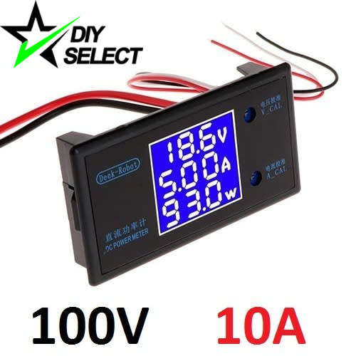 Other Electronics Wattmeter Watt Meter Volt Amp DC 12V (Measure 0